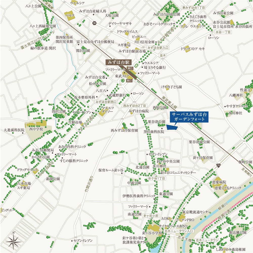 建設地ご案内図
