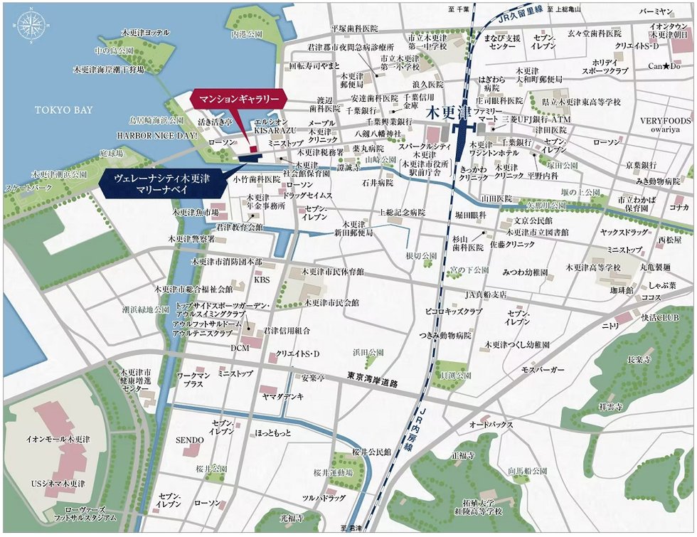 現地案内図