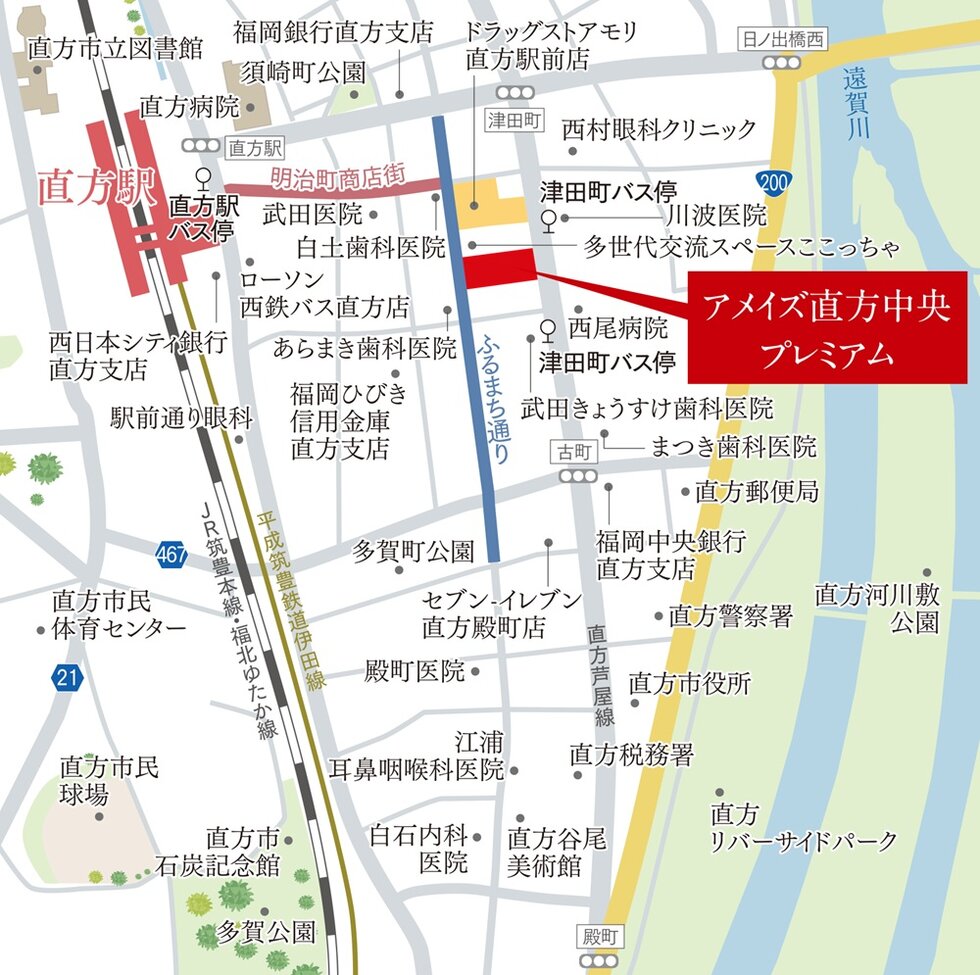 現地案内図
