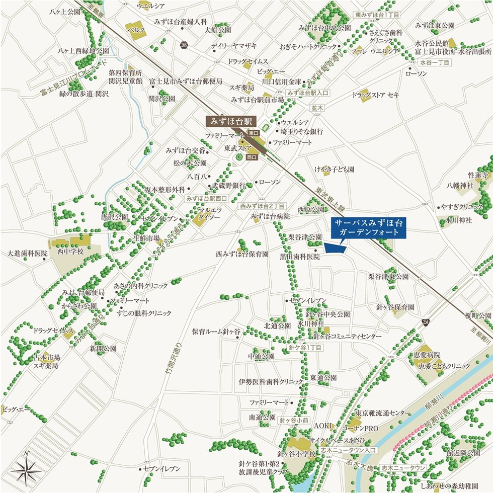 建設地ご案内図