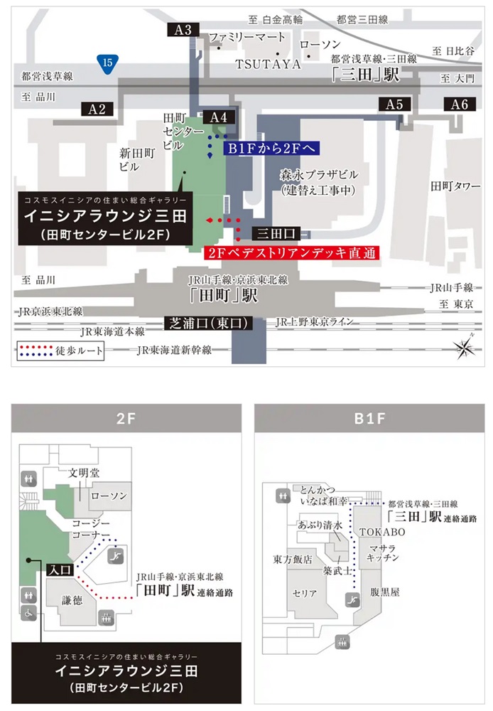 ギャラリー案内図