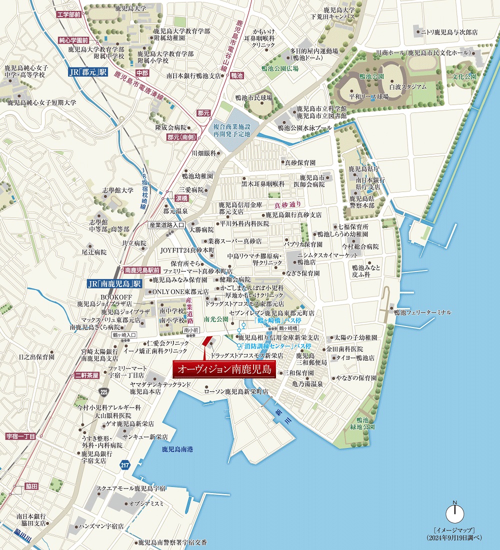 現地案内図