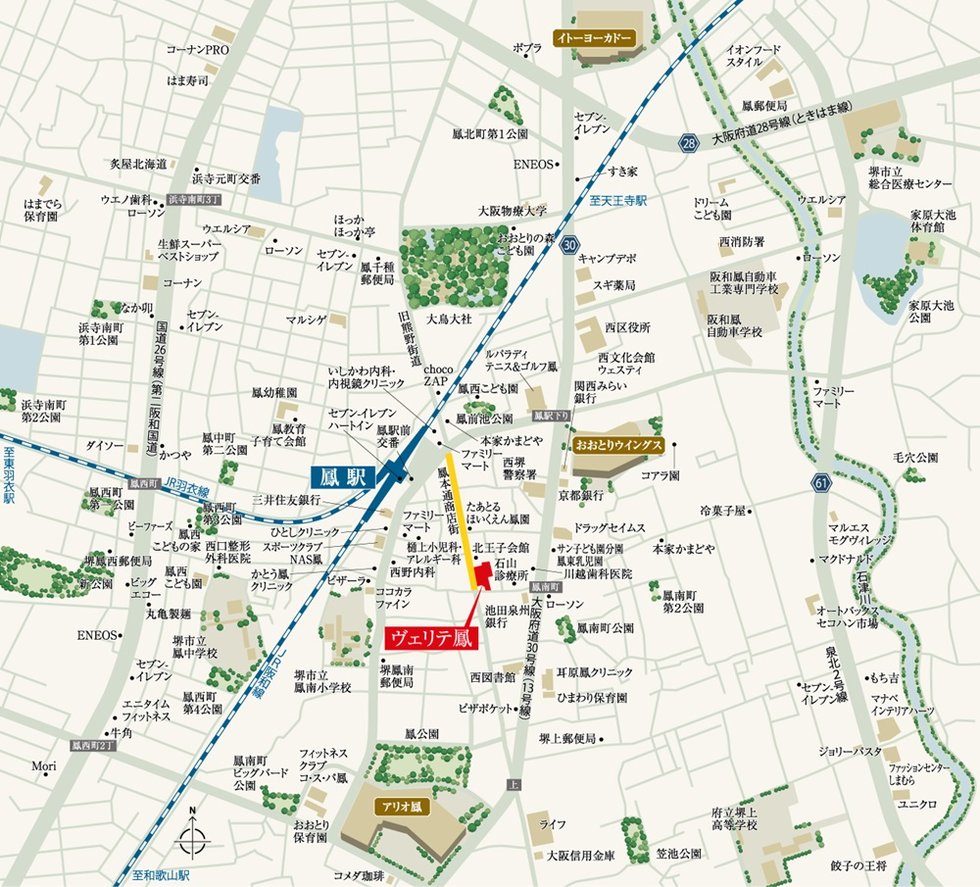 現地案内図