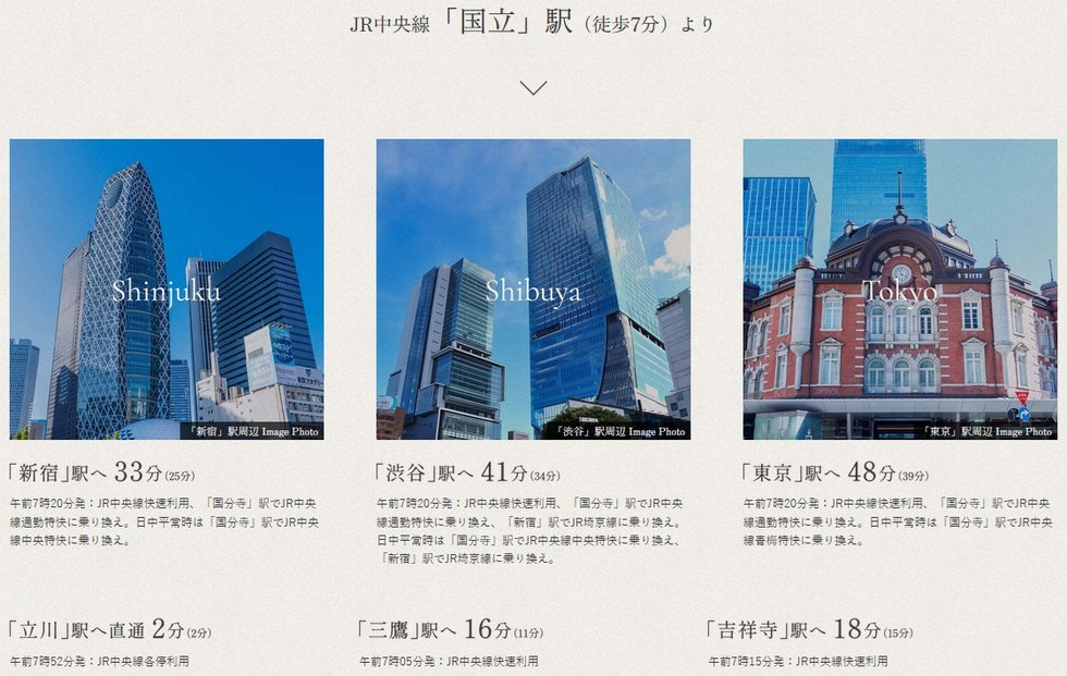 躍動する都心とつながる、新宿直通の軽快なアクセス。