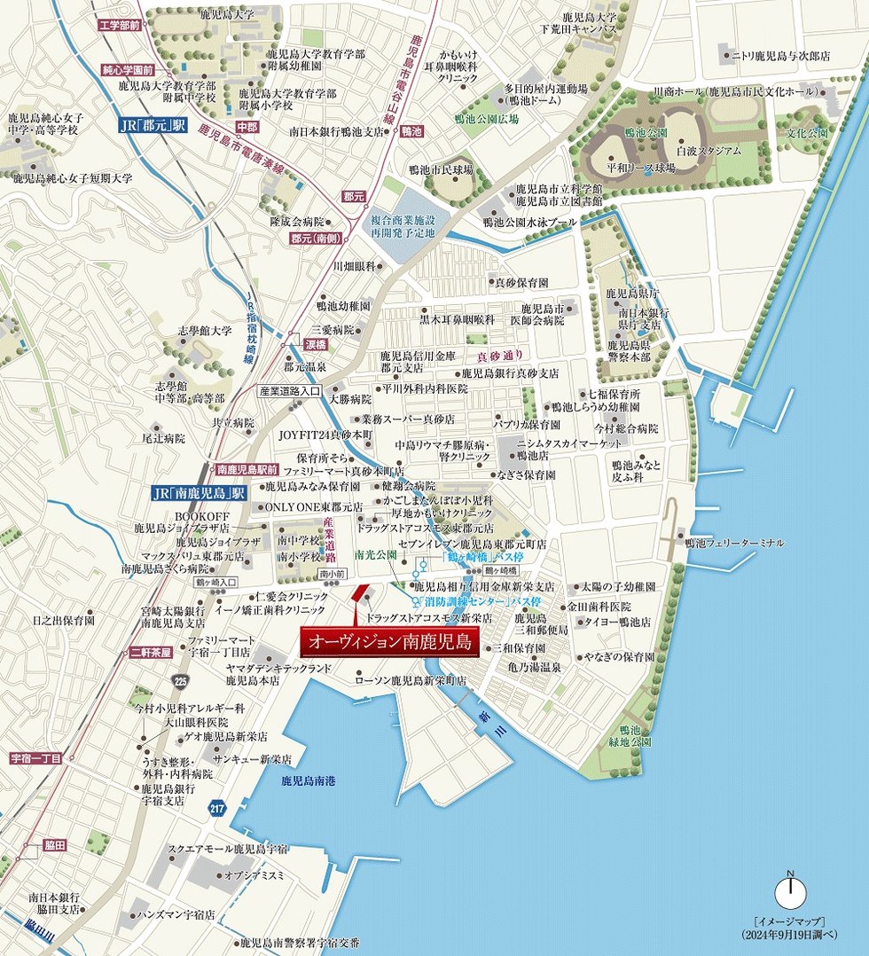 現地案内図
