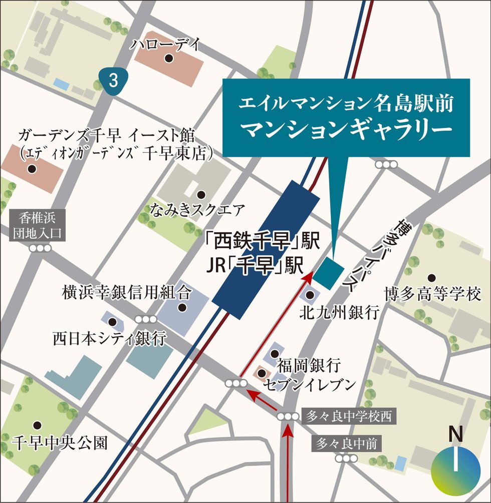 マンションギャラリー案内図