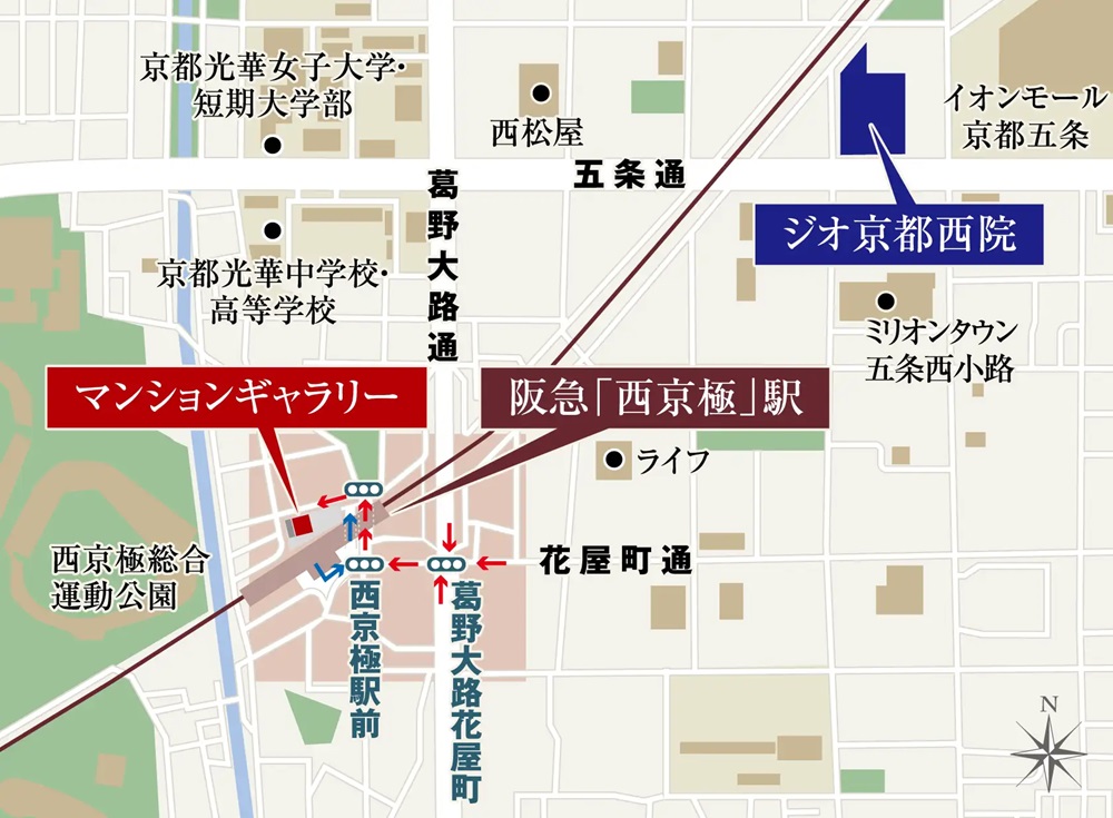 マンションギャラリー案内図