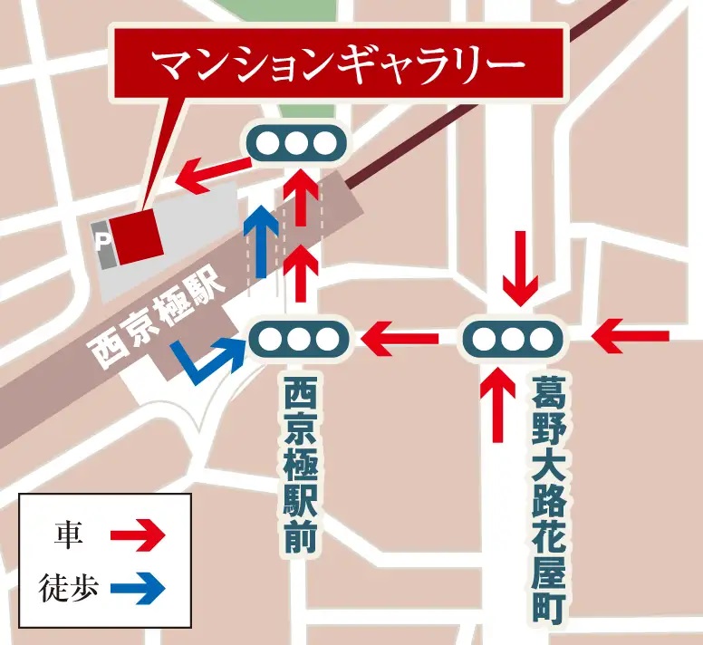 マンションギャラリー周辺拡大図
