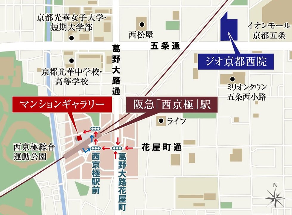マンションギャラリー案内図