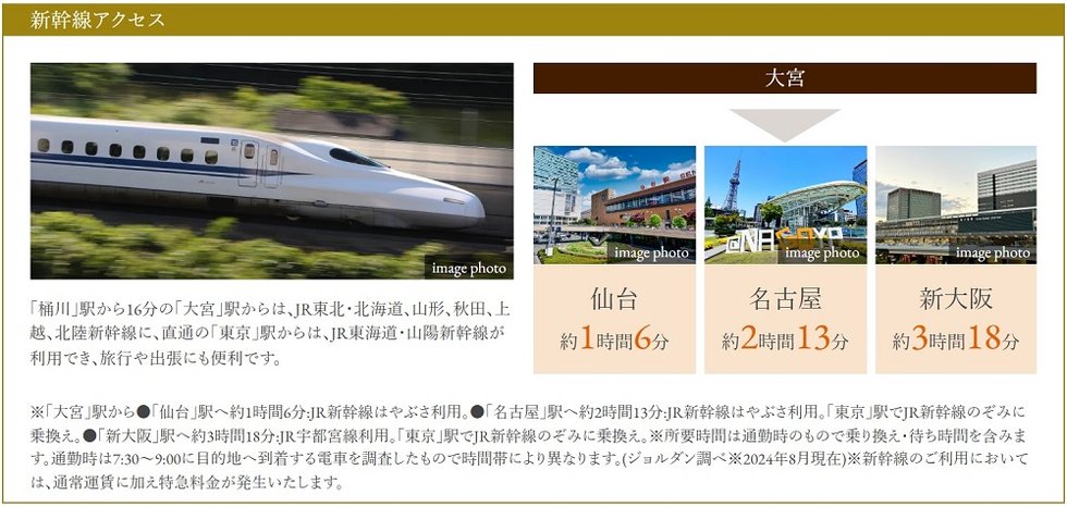 新幹線アクセス