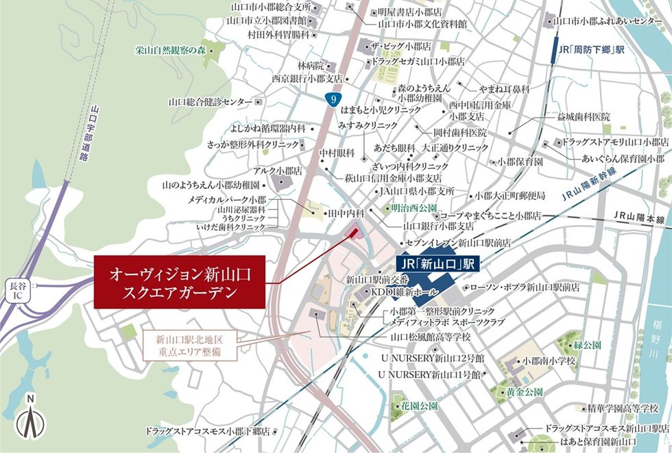 現地案内図
