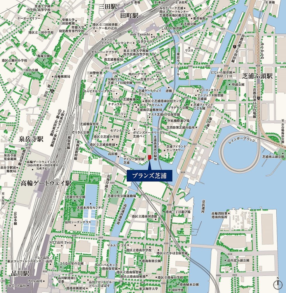 現地案内図