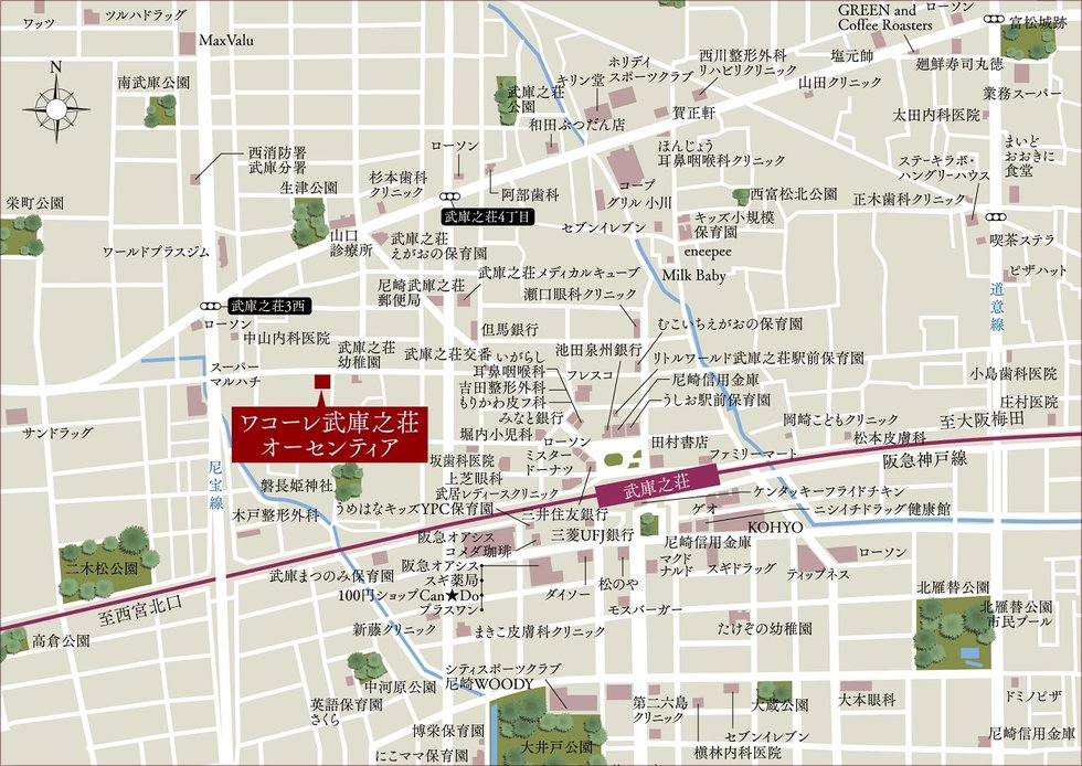 現地案内図
