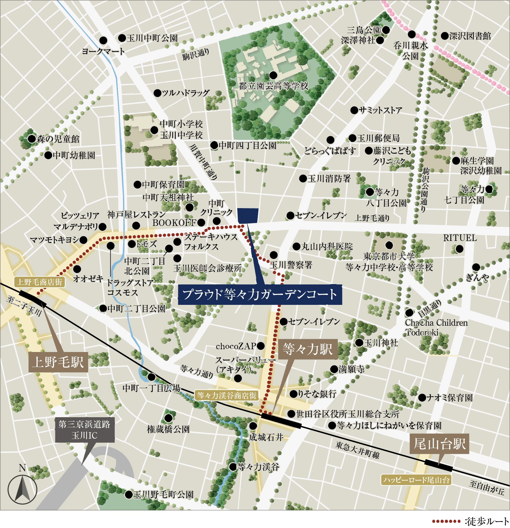 現地案内図