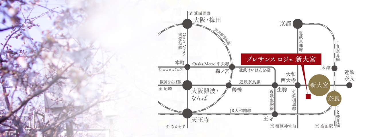 Train Access
路線図