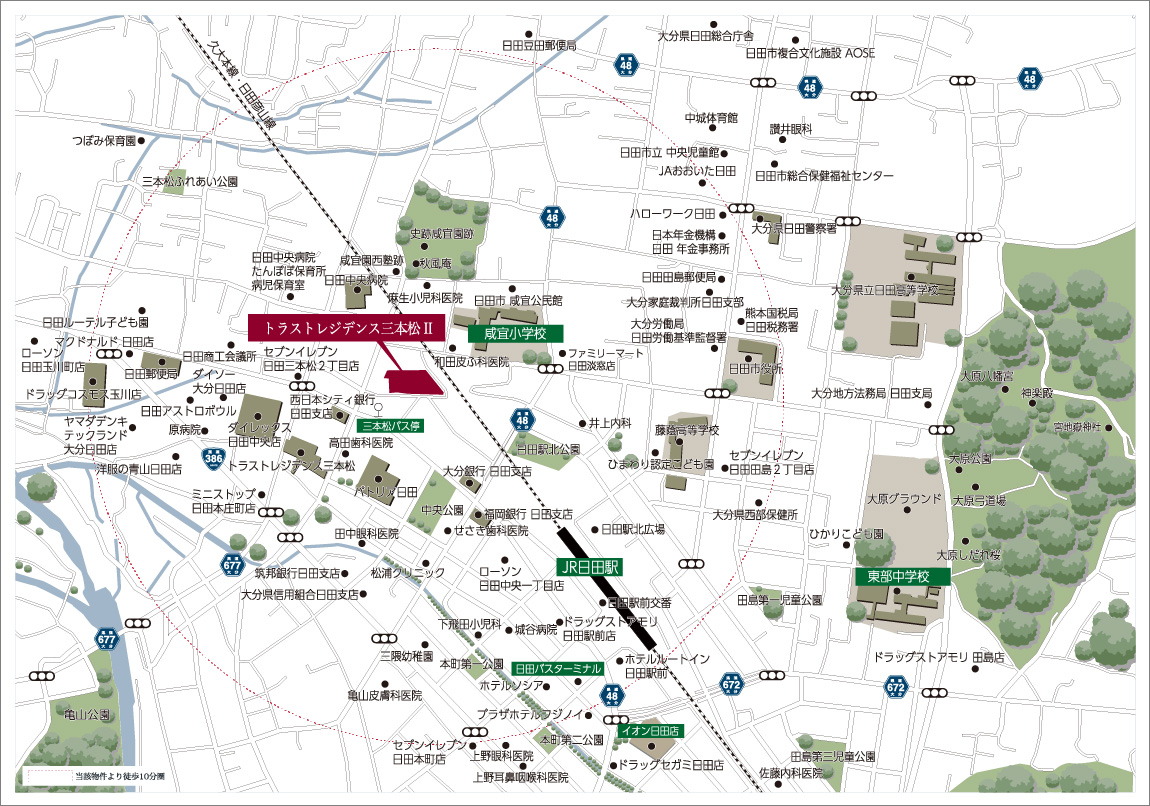現地案内図
