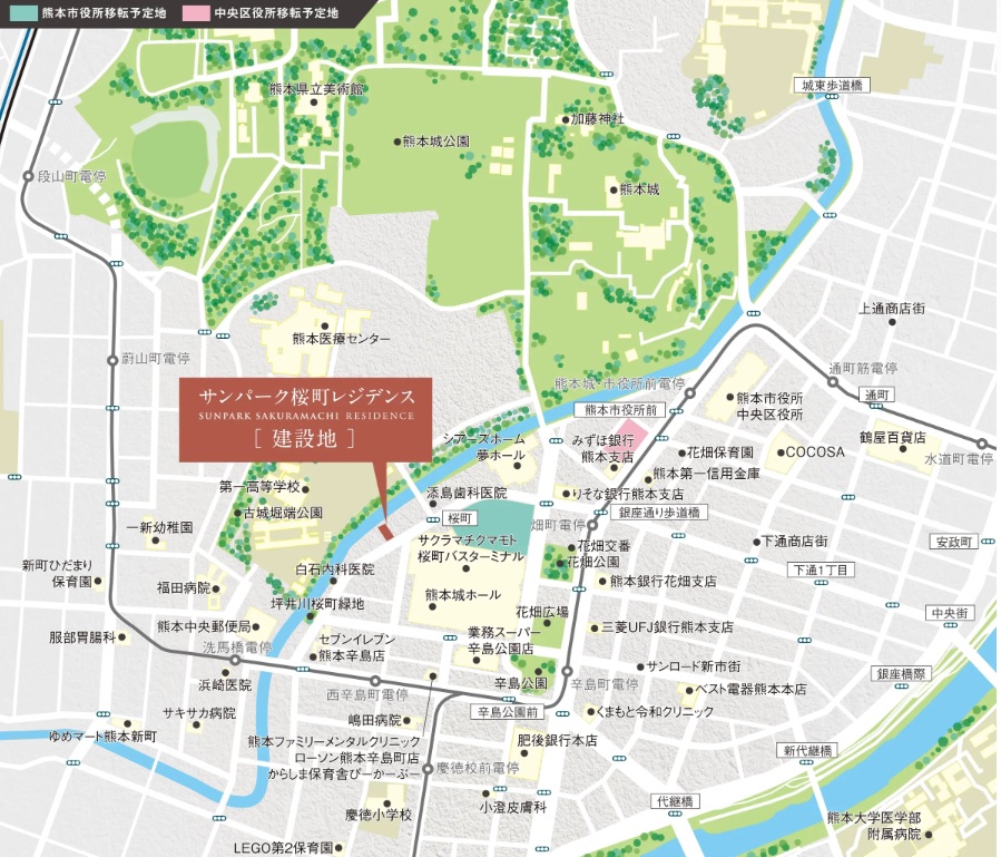 現地案内図