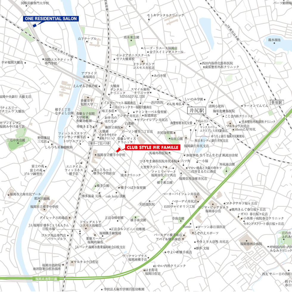 現地案内図
