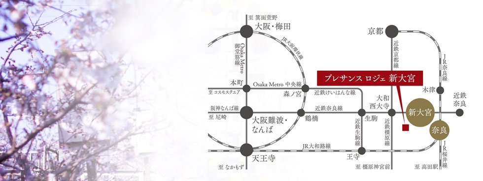 Train Access
路線図