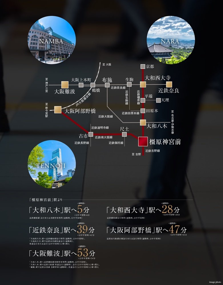 最寄り駅へフラットアプローチ、自由を愉しむ軽快アクセス。