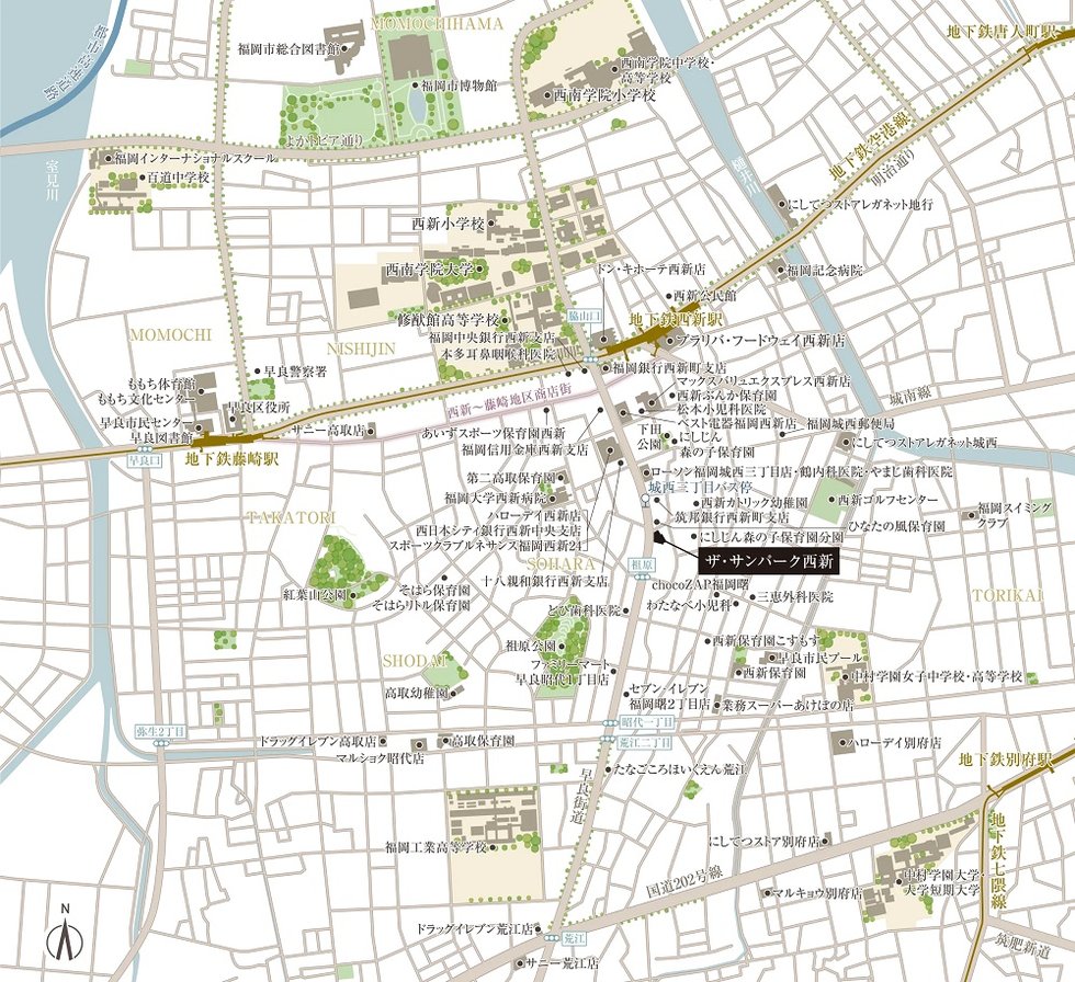 現地案内図