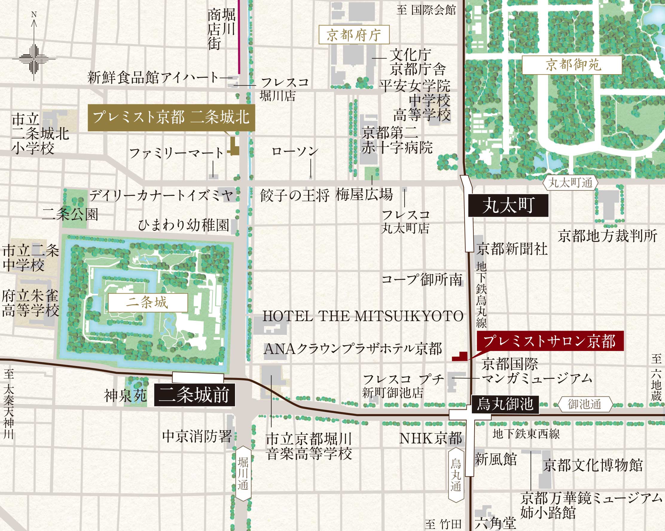 現地案内図