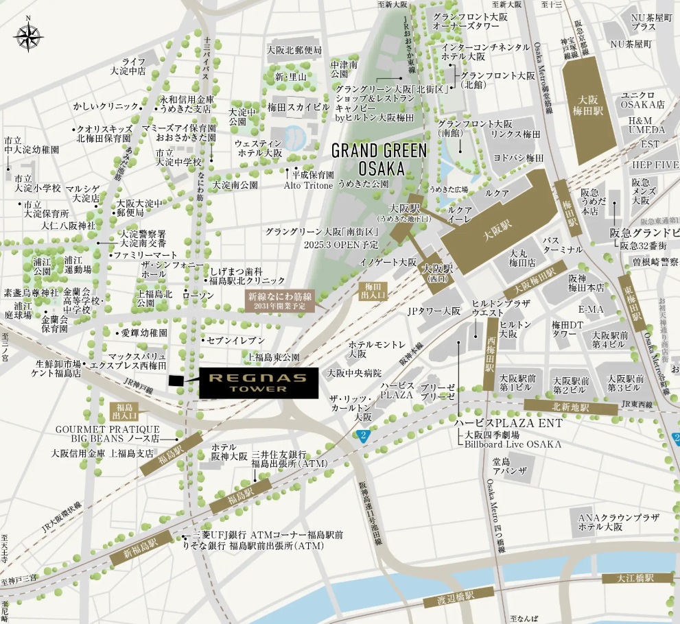 現地案内図