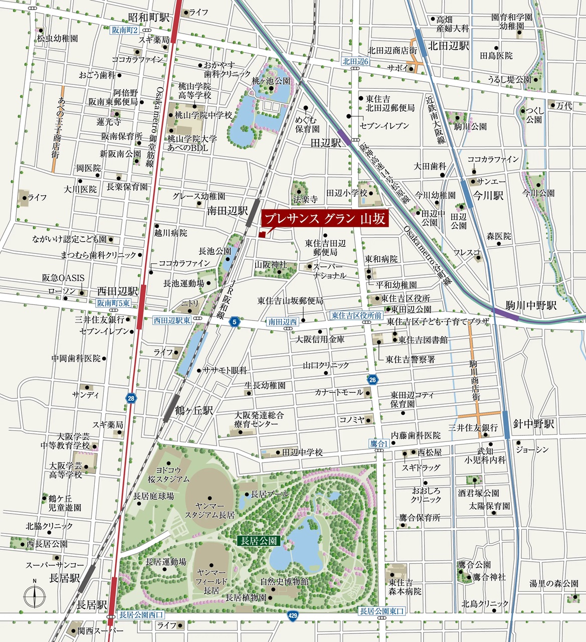 現地案内図