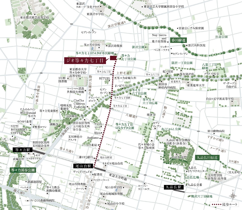 現地案内図