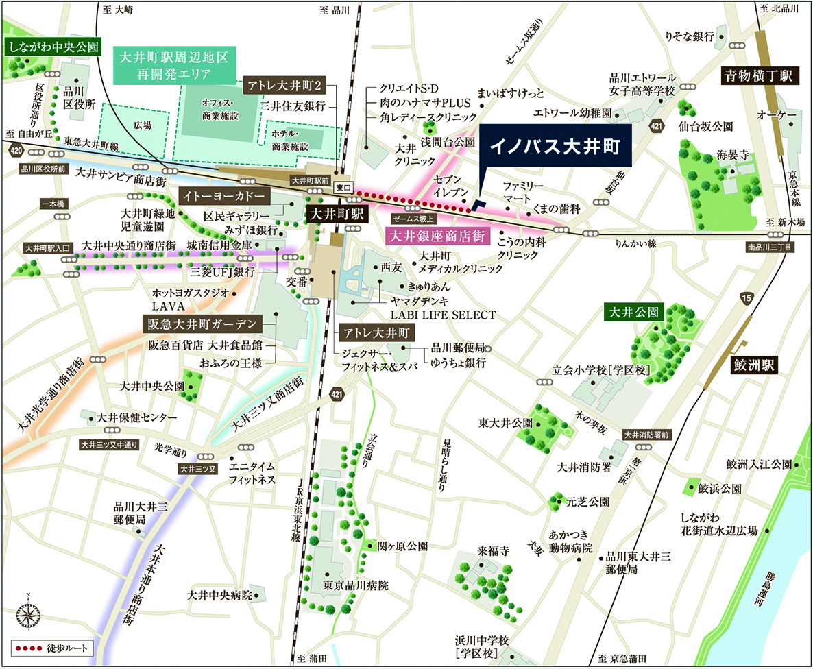 現地案内図