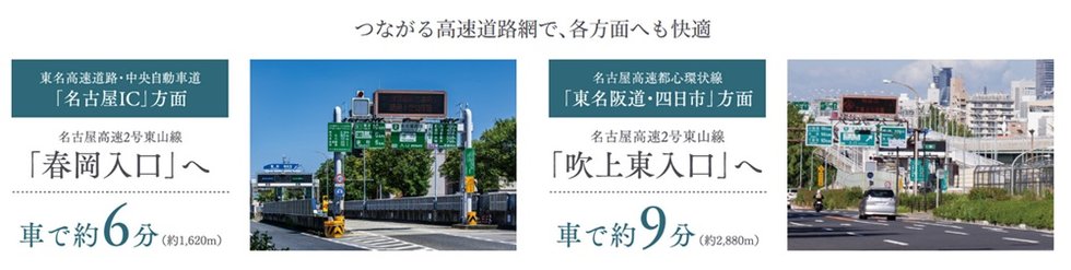 快適カーアクセスを叶えるポジション。