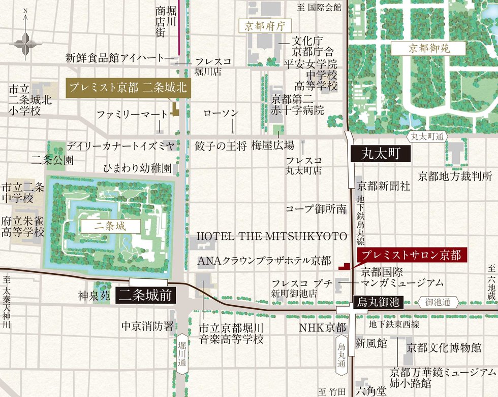 現地案内図