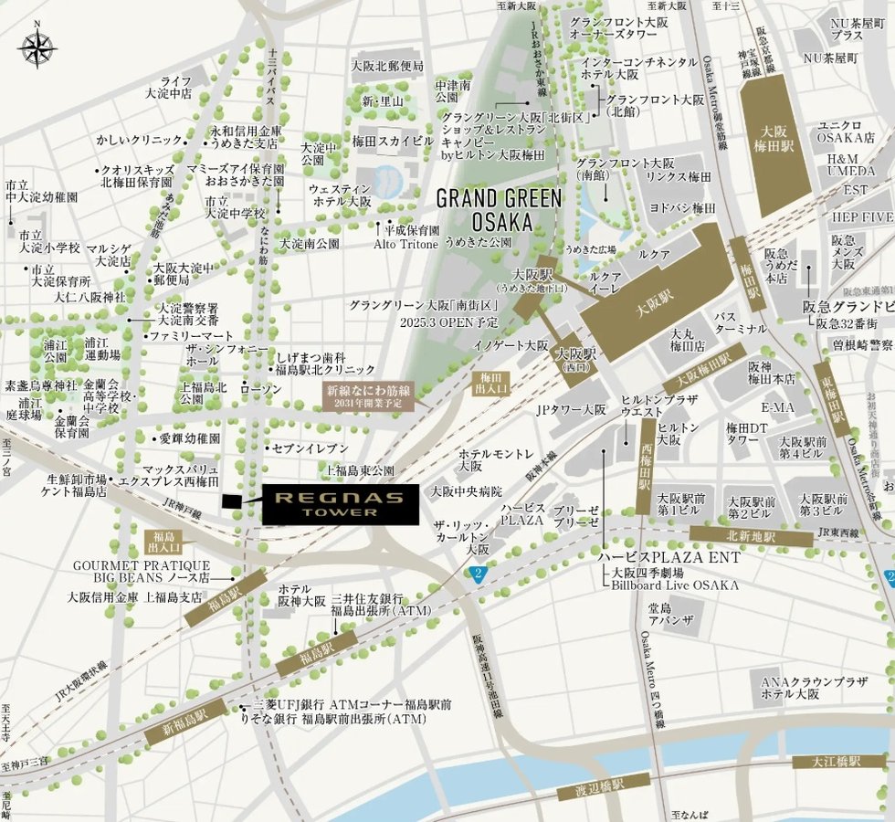 現地案内図