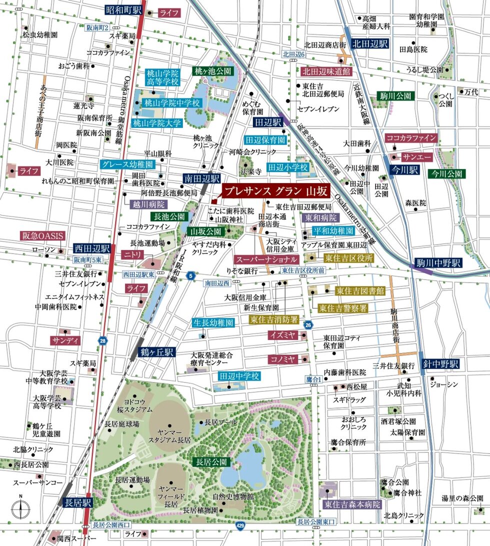 現地案内図