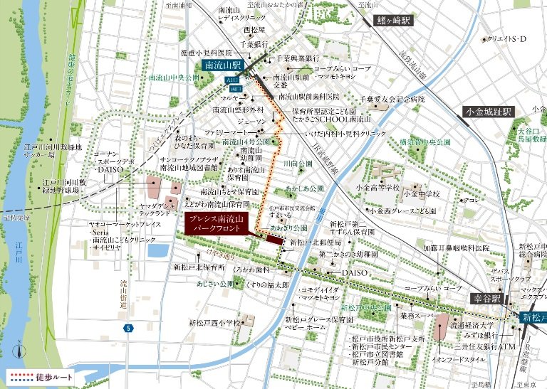 現地案内図