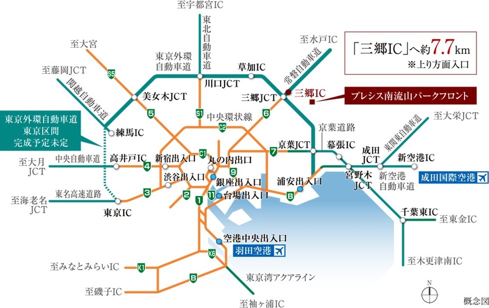 全方位に軽快なカーアクセス