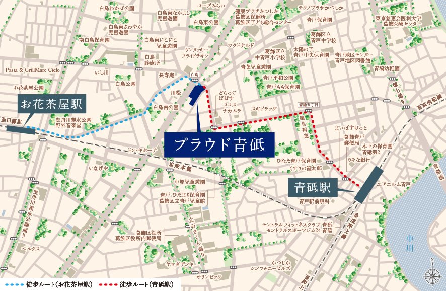 現地案内図