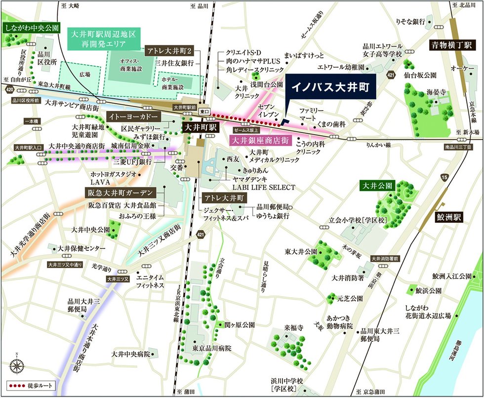 現地案内図