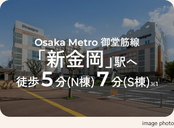 Shinkanaoka
通勤時間は始発も運行。
快適に都心へアクセス。