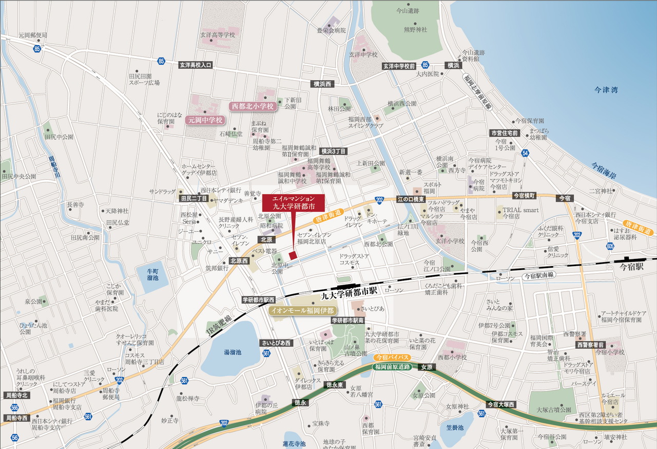 現地案内図