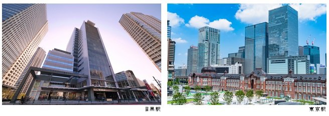 バスで都心へダイレクト。
JR山手線「目黒」駅へバスで17分。
東京駅へ快適にアクセス。