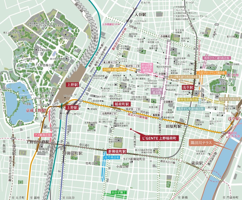 現地案内図