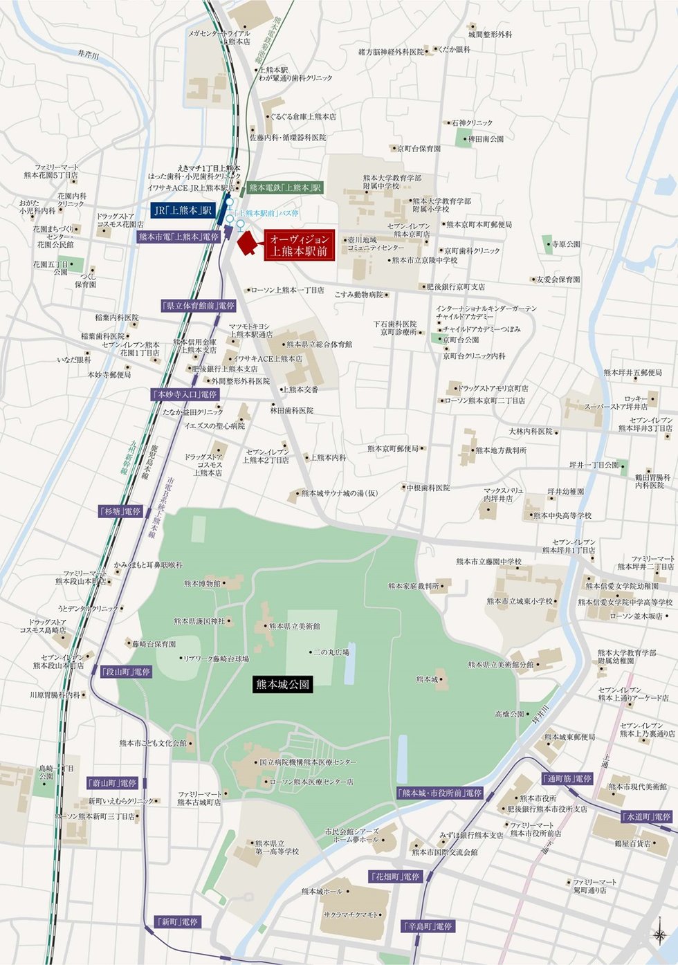現地案内図