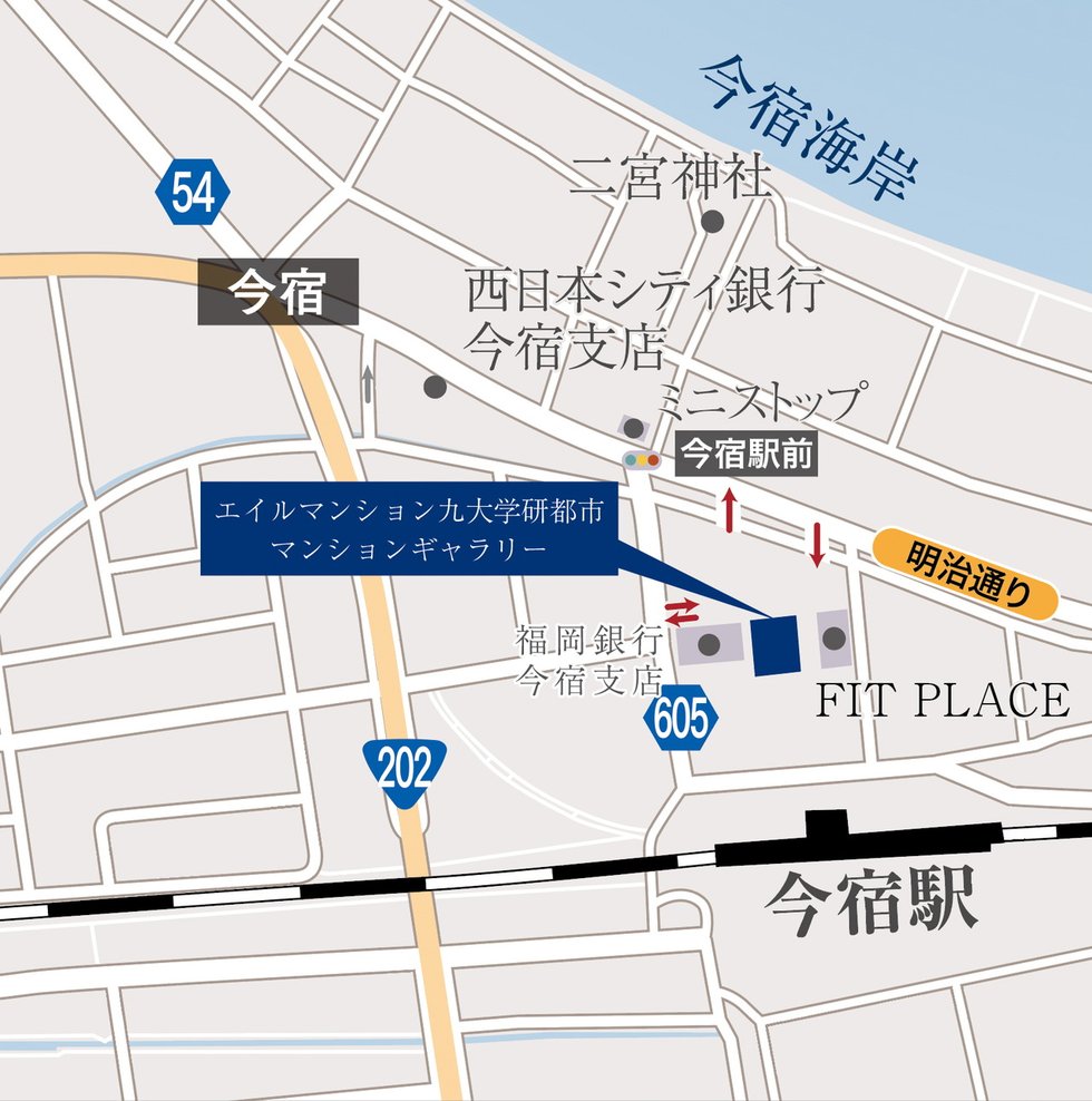マンションギャラリー案内図