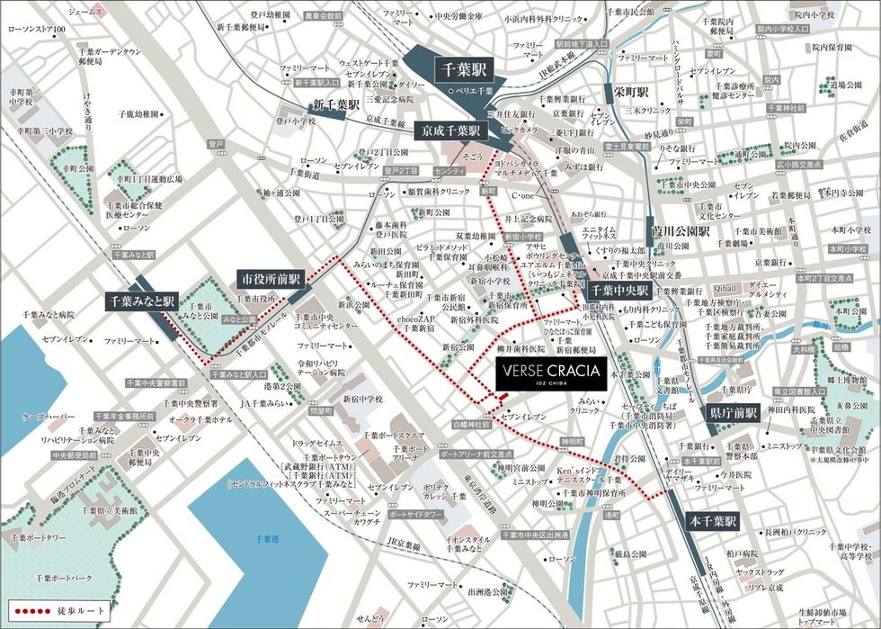 現地案内図