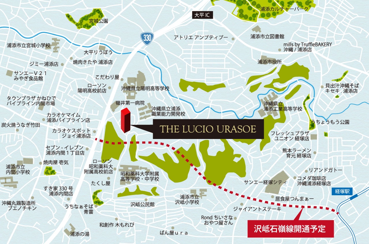 現地案内図