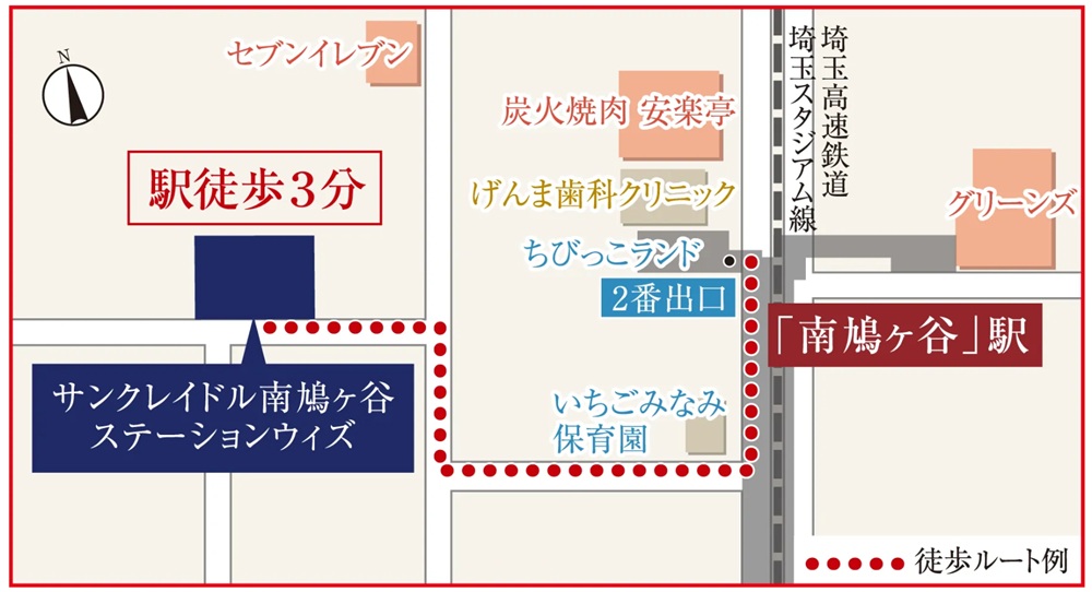 拡大図