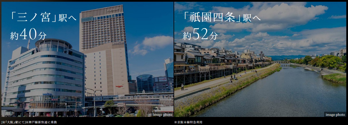5路線4駅使用可能なため、
遠出する場合でも乗り換えも少なく、快適に移動可能です。