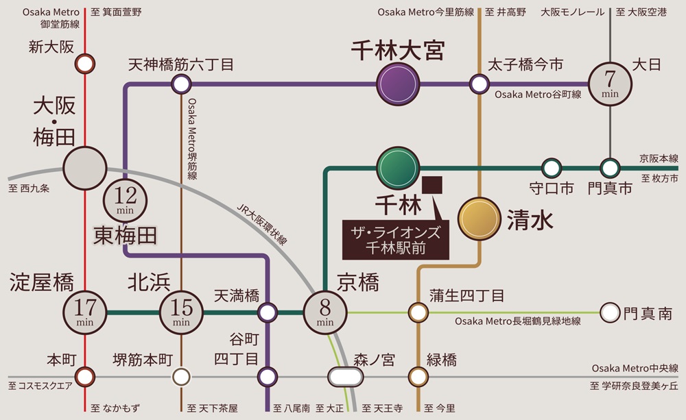 交通アクセス図