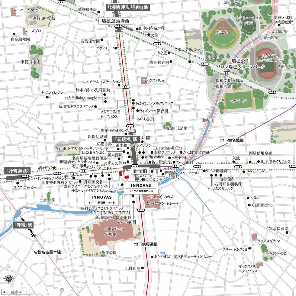現地案内図